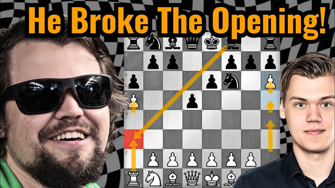 Магнус Карлсен придумывает странную НОВУЮ ЗАСТАВКУ и уничтожает своего лучшего друга!