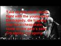 Billy Talent - Try Honesty Lyrics (Clip Version)