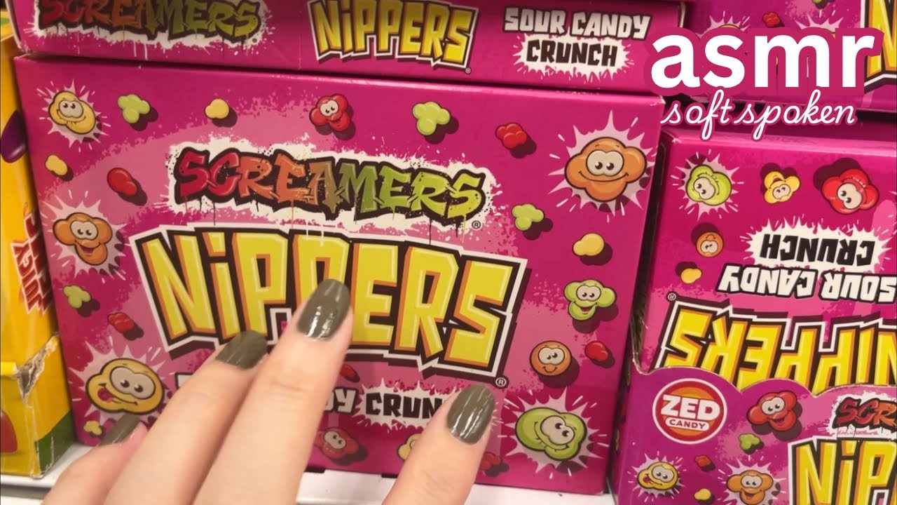 Public ASMR 💛 Tapping in the CANDY ISLE!