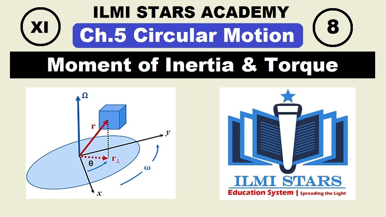 L-8, Moment of Inertia, 11th Physics Chapter 5 // moment of inertia ...