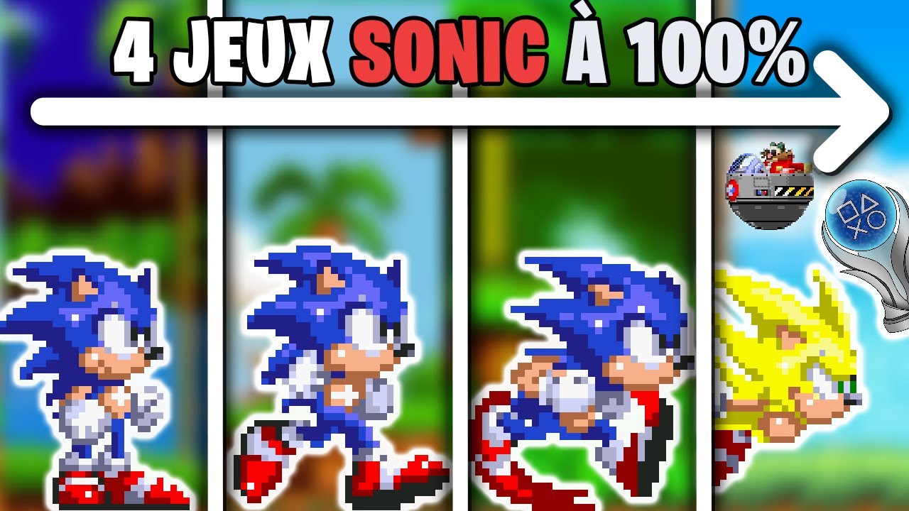 Je PLATINE 4 JEUX SONIC et c'est RAPIDE ET FURIEUX !