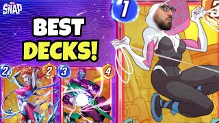 The BEST INFINITE Decks To CLIMB In MARVEL SNAP! | KMB Infinite Decks 9/28/25 Visions Of The Future