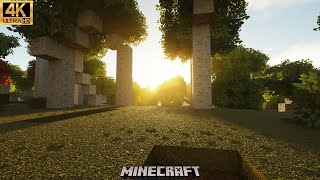 RTX4090 | MINECRAFT Gameplay Walkthrough #4 | REALISTIC GRAPHICS 4K - SEUS PTGI HRR 2.1 #minecraft