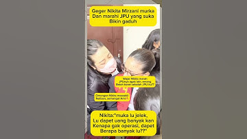 Thumbnail of Geger Nikita Mirzani murka dengan JPU #trending #shortvideo #nikitamirzani #viralvideo #shorts #fyp