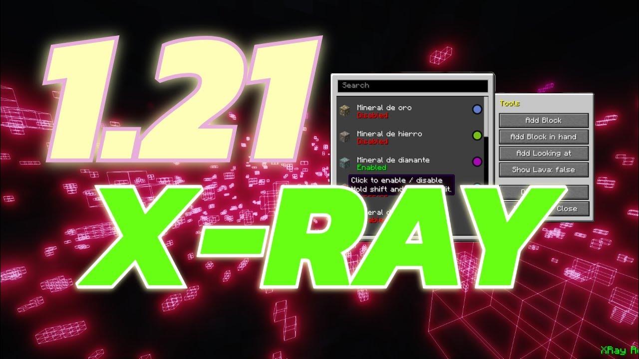 Como instalar xray en minecraft 1 21 advance xray mod byerrormikey