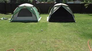 Палатки с защитой от солнца Maverick Solar Control (тест-сравнение)