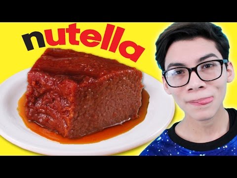 Receta Flan De Nutella