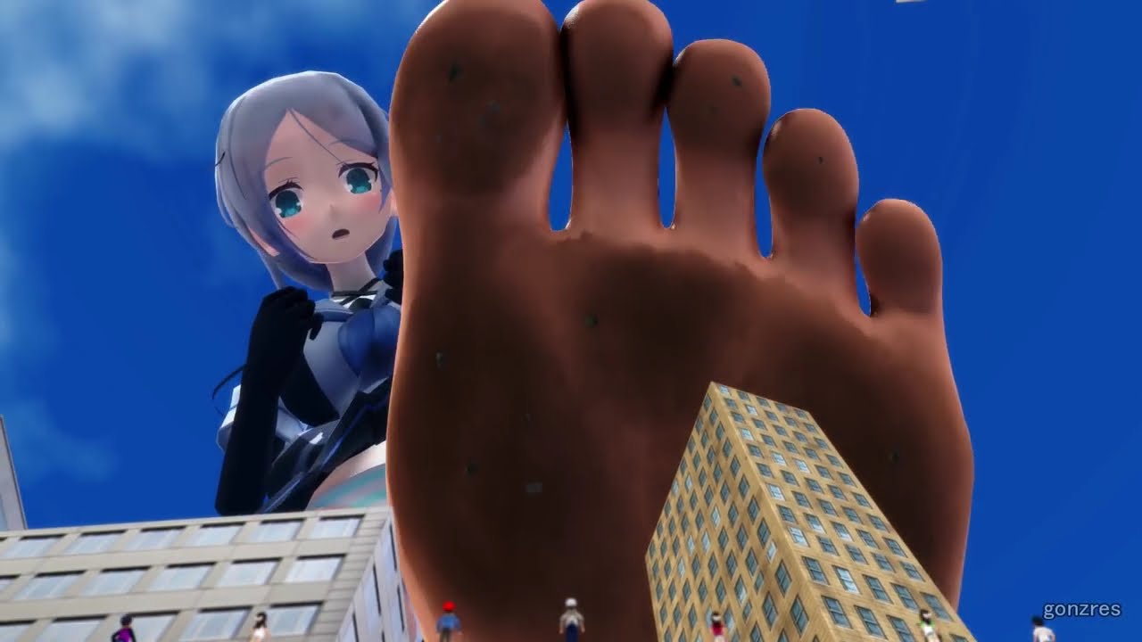 Giantes mmd | giantes feet | crush the city video Made @gonzres - YouTube