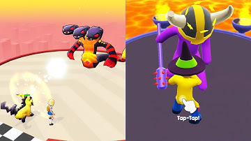 Monster Squad Rush vs Giant Rush! Max All Big Update Walk through Android, iOS Mobile Game play