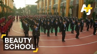 This Beauty School In China Is Just Like The Military
