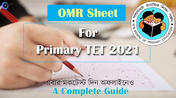 OMR Sheet For Primary TET Mock Test (Offline) | PDF