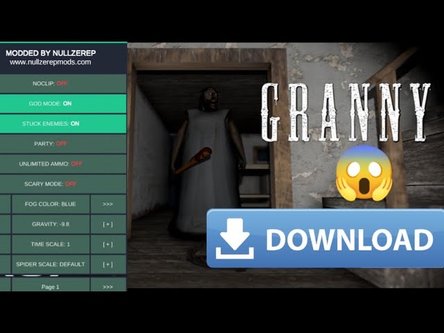 Granny Nullzerep Mod 1.5 Download - Colaboratory