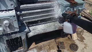 Мойка токарного и первая резьба Мойка токарного и первая резьба