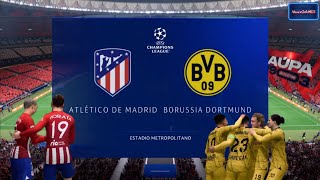 ATLÉTICO DE MADRID VS BORUSSIA DORTMUND - CUARTOS FINAL IDA / UEFA CHAMPIONS LEAGUE #NivelLeyenda