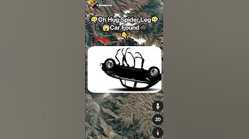 I Found Hug Spider Leg Car On Google Maps And Google Earth #trending #ytshorts #googleearth #shorts