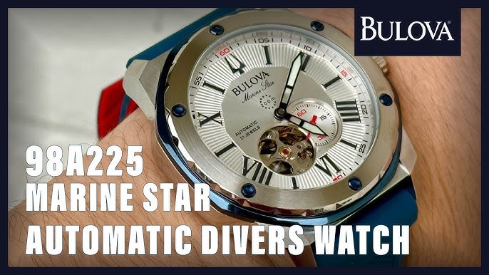 YouTube Bulova 98A282 200m - Marine Star Automatic