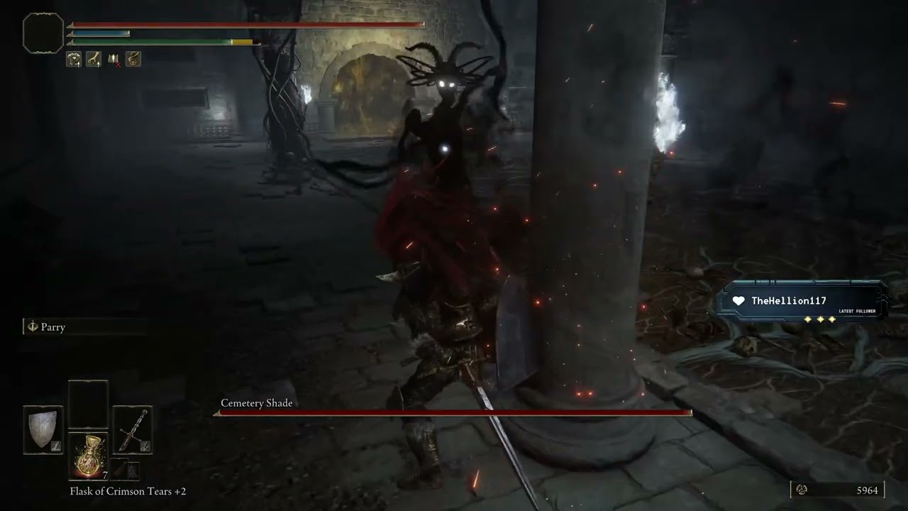 Elden Ring (PC) - Defeating the Cemetery Shade