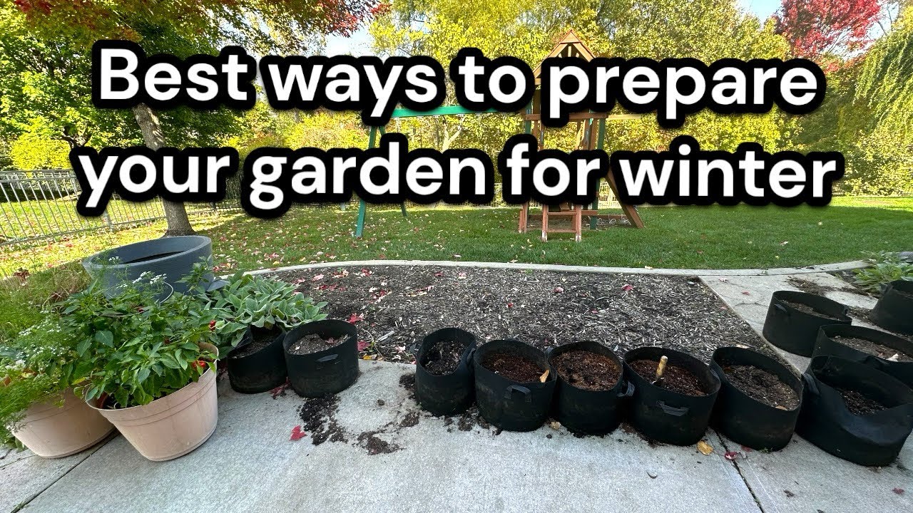Best ways to prepare your garden for winter - YouTube
