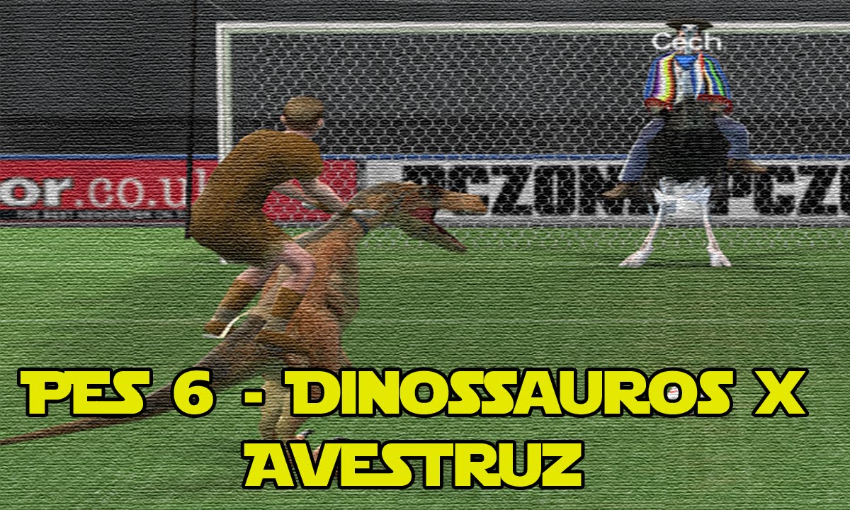 PES 2020 PS2 Full HD - Dinosaur vs Penguin (PCSX2) 