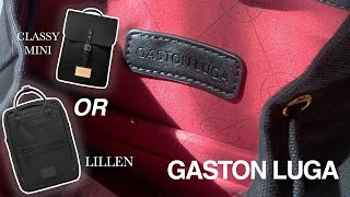 Gaston Luga Backpacks unboxing | Lillen or Classy mini?