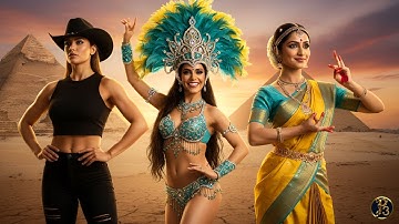 Duniya Ghoomna Hai - Travel the World🎵 | Hindi Song | Official AI Music Video