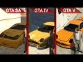 THE BIG GTA COMPARISON | GTA SA vs. GTA IV vs. GTA V | PC | ULTRA