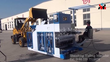 DMYF-10A mobile block machine, hollow block machine