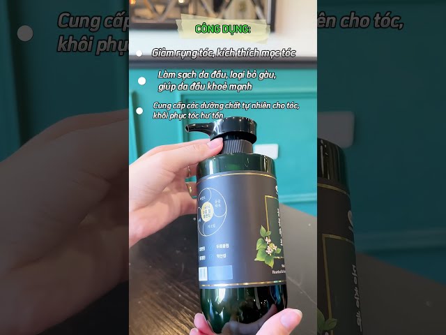 Dầu Gội Đông Trùng Hạ Thảo Diếp Cá Nature Beauty Heartleaf & Cordyceps Cool Shampoo (500ml)
