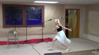 "Thy will be done" by Hillary Scott (interpretive dance by Kaci Barnett)