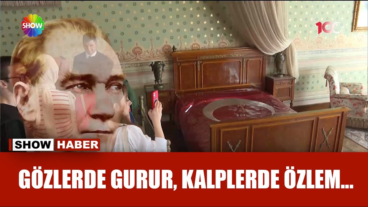 Ata'nın çocukları Dolmabahçe'de...