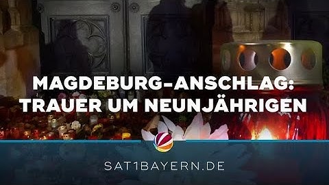 Nach Anschlag in Magdeburg: Trauer um Jungen aus der Oberpfalz