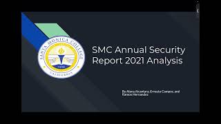 Datos SMC Annual Security Report 2021 Analysis Noticias