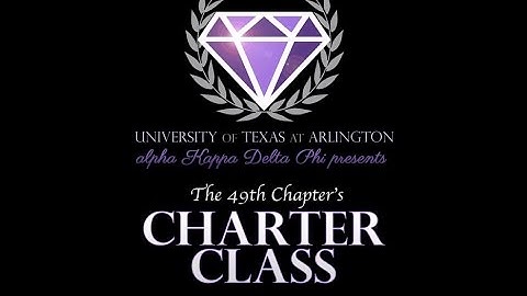 Arlington aKDPhi | Charter Class Unveiling