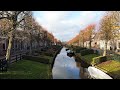 Walking around in IJlst/Drylts ⛅ | Friesland | The Netherlands - 4K60