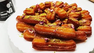 Bamiyeh, Bamieh or Tulumba/ شیرینی بامیه، لذیذترین شیرینی افطار ماه رمضان