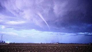 anticyclonic tornado in Illinois - february 19, 2026