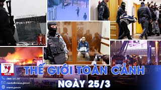 Thế giới toàn cảnh 25\/3. Cận cảnh buổi thẩm vấn các nghi can tấn công khủng bố ở Moscow - VNews