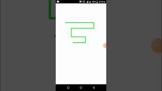 python turtle draw F || drawing F using turtle||#shorts.#greatofficial