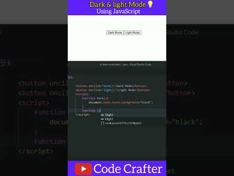 Dark mode &