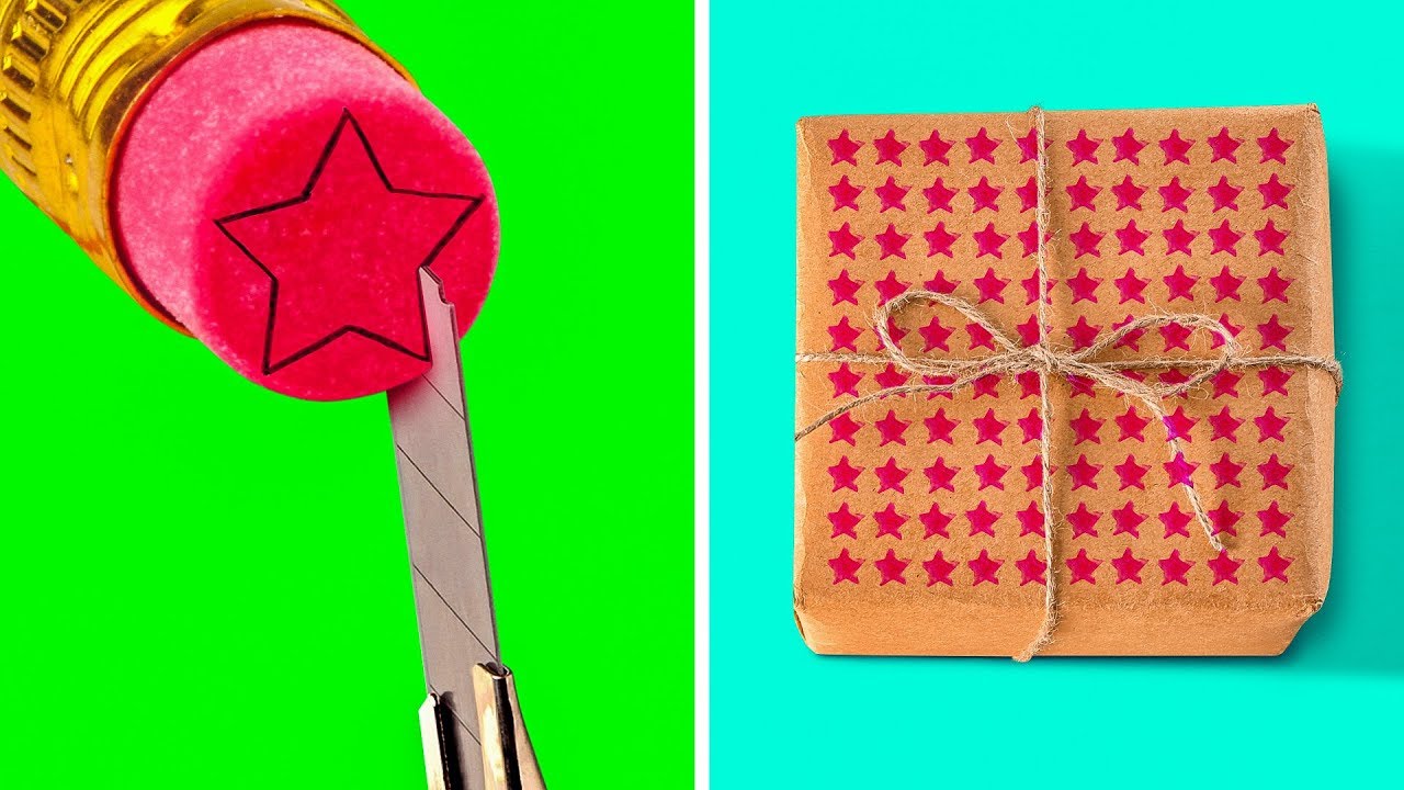 50 EASY GIFT WRAPPING IDEAS AND HACKS