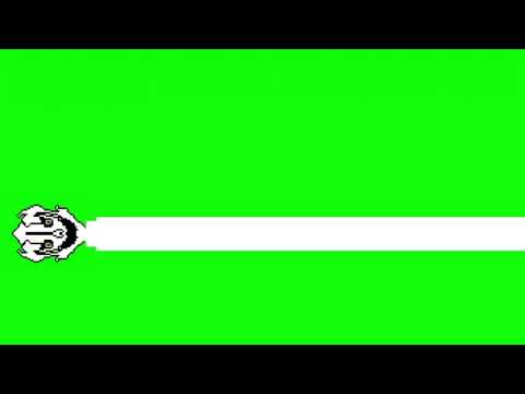 Disbelief papyrus gaster blaster green screen