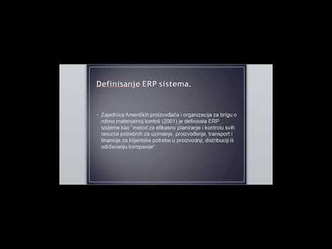 ERP Sistemi (osnove)