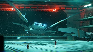 Spaceship Animation in Blender