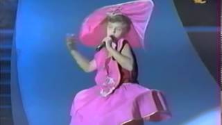 Ксения Ангел в детстве на ТВ конкурсе &quot;Утренняя звезда&quot; Юрия Николаева