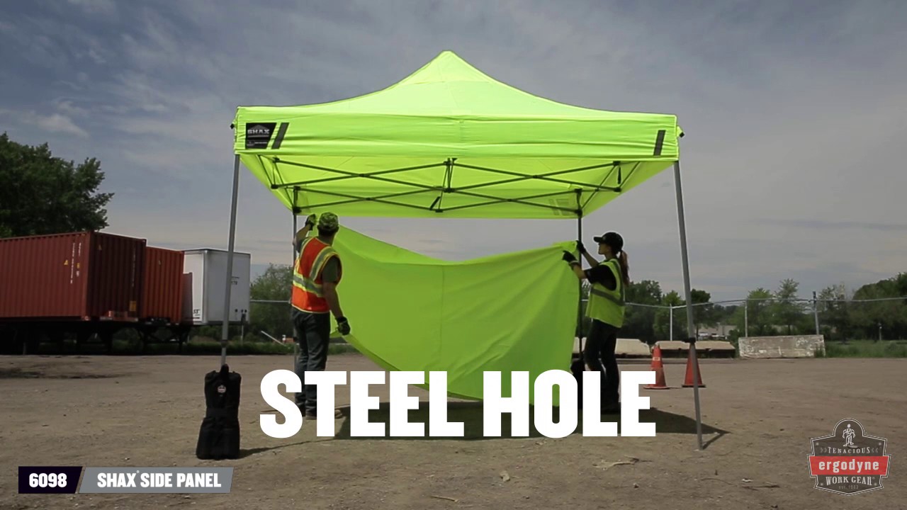 ERGODYNE Shax Portable Work Shelter YouTube