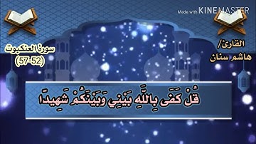 تلاوة من صلاة المغرب للقارئ/ هاشم سنان