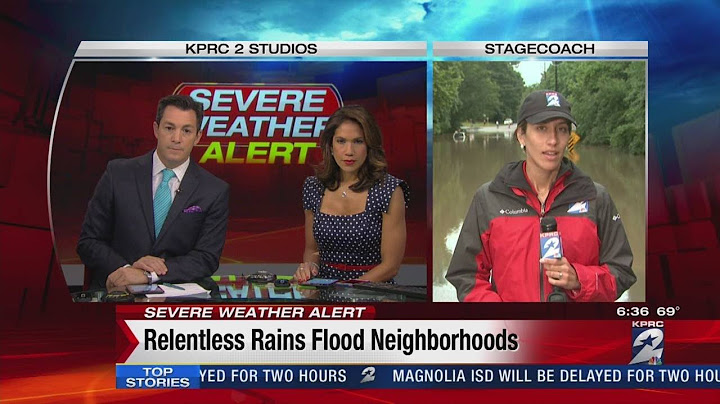 Heavy rain causes flooding in Stagecoach neighborhood