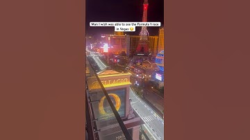 Formula 1 Grand Prix Las Vegas hotel view 🏎️ #grandprix #formula1 #vegas #lasvegas