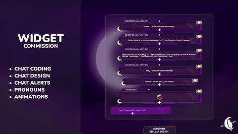 AlfiraNovaVT  Chat Widget Showcase