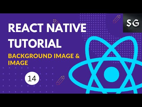 Image & Background Image in React Native #14 || React Native Tutorial for Beginners